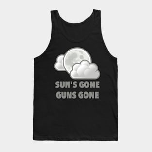 Sun's Gone Guns Gone Tank Top